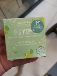 BEAUTY SUCCESS - SOS matité - Nettoyant solide visage à l'argile verte
