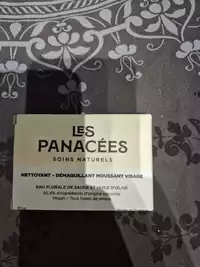 LES PANACÉES - Soins naturels - Nettoyant démaquillant moussant visage 