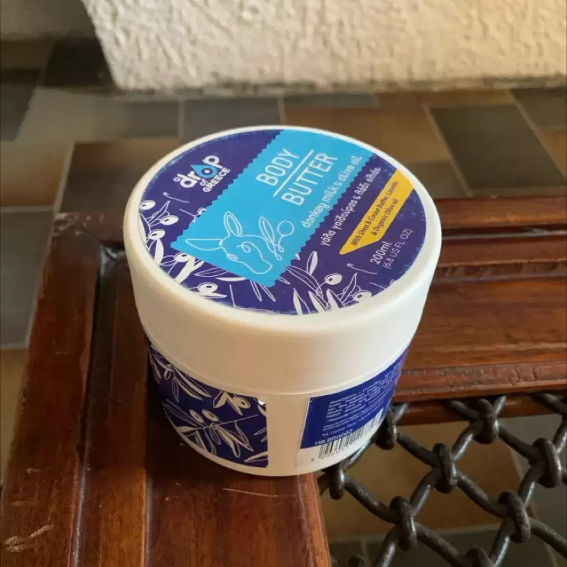 DROP OF GREECE - Body butter donkey milk & olive oil