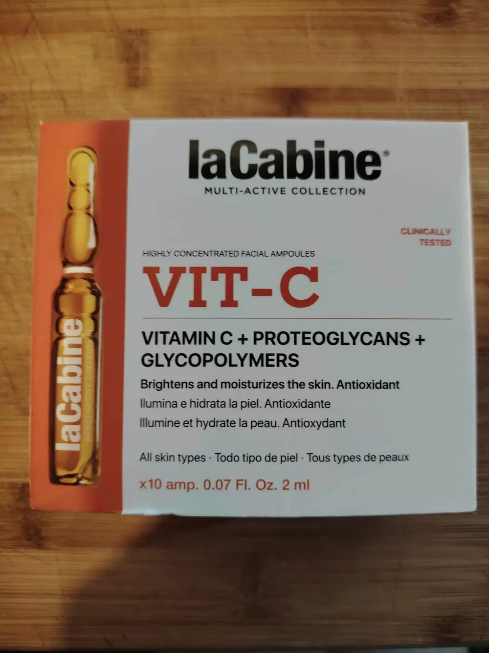 LA CABINE - VIT-C - Highly concentrated facial ampoules