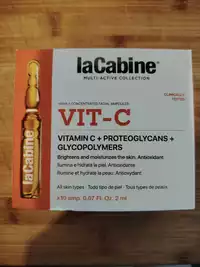 LA CABINE - VIT-C - Highly concentrated facial ampoules