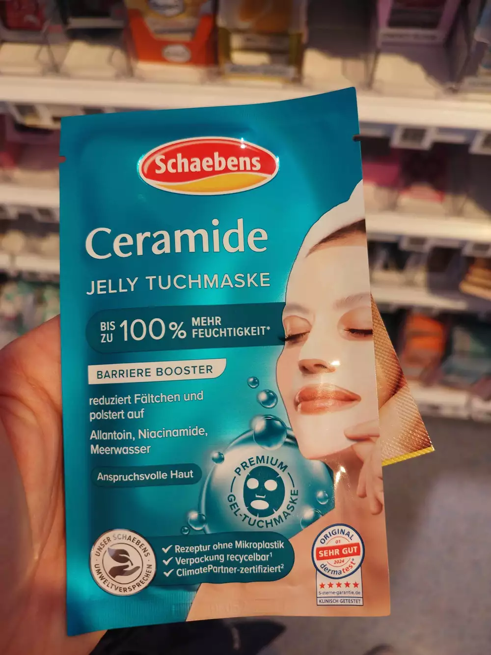 SCHAEBENS - Ceramide - Jelly tuchmaske 