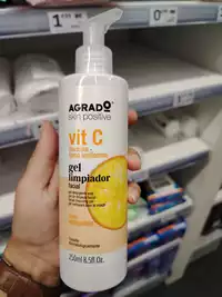 AGRADO - Vit C - Gel nettoyant pour le visage