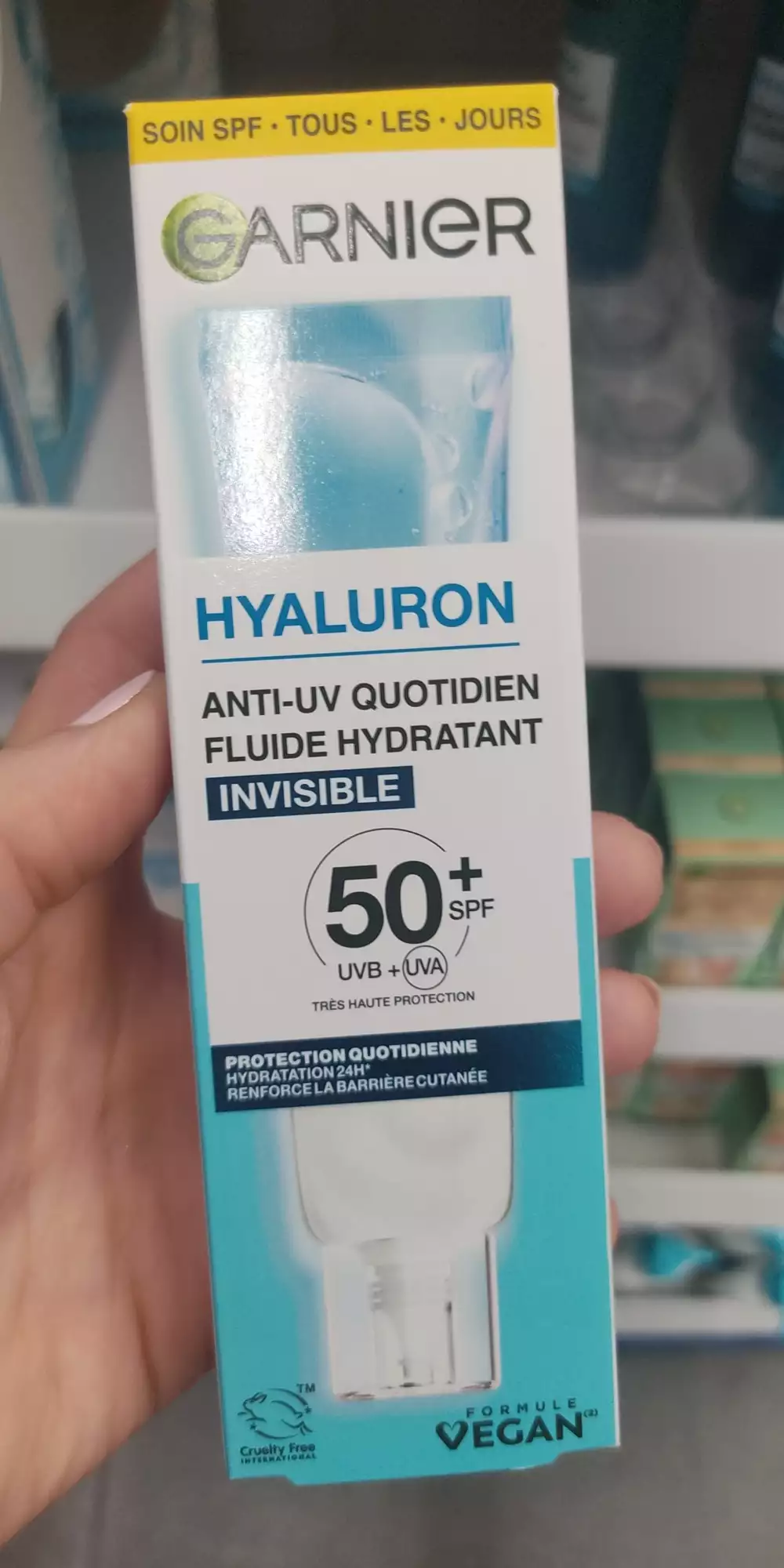 GARNIER - Anti-uv quotidien flude hydratant SPF50+