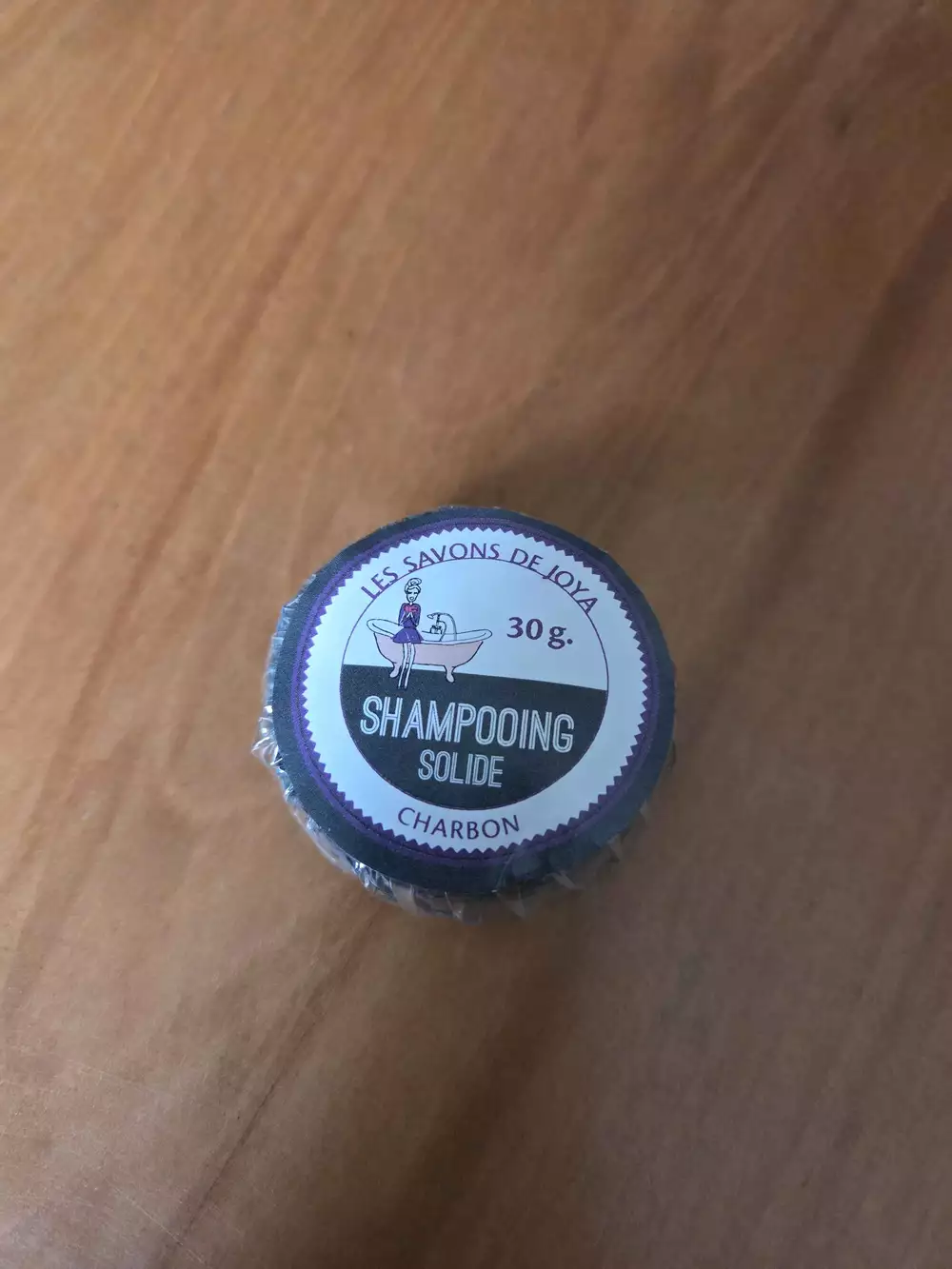LES SAVONS DE JOYA - Shampooing solide charbon