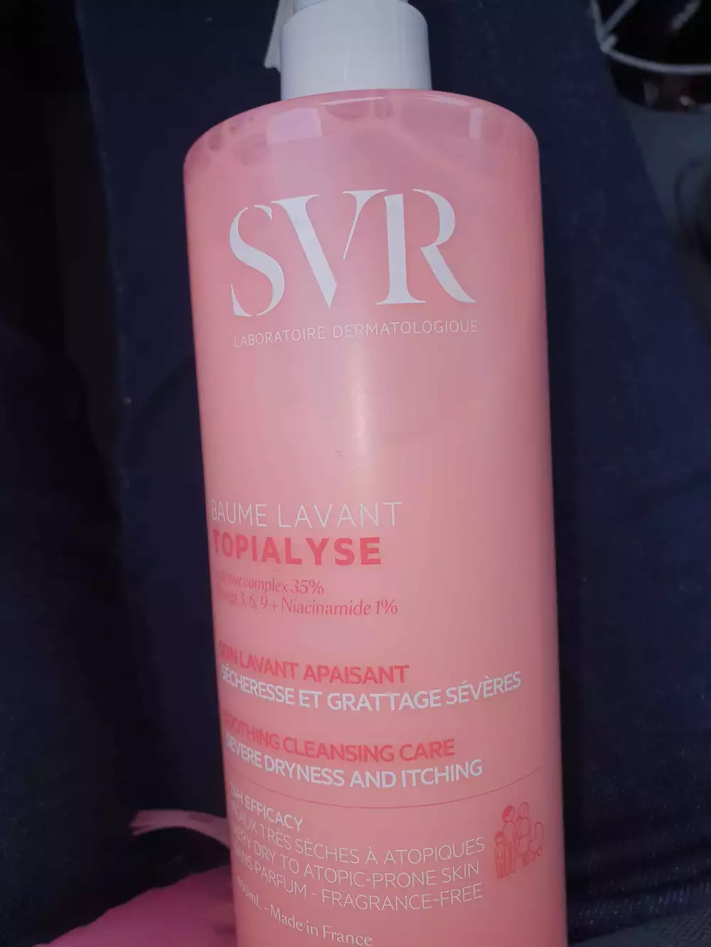 SVR - Baume lavant topialyse