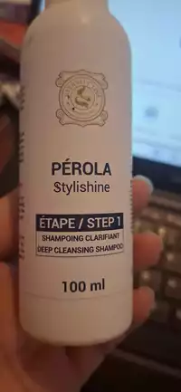 PEROLA - Stylishine étape 1 - Shampooing clarifiant