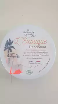 UN BATTEMENT D'AILE - L'exotique - Déodorant bio