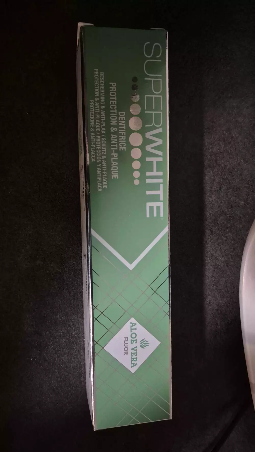 SUPERWHITE - Aloe vera fluor - Dentifrice protection & anti-plaque