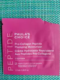 PAULA'S CHOICE - Pro-collagen peptide - Crème hydratante repulpante 