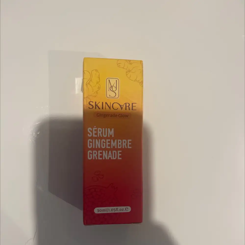 MJS - Skincare - Sérum gingembre grenade