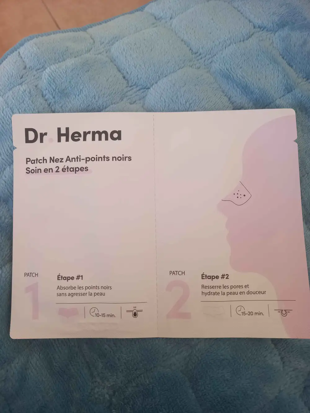 DR HERMA - Patch nez anti points noirs 