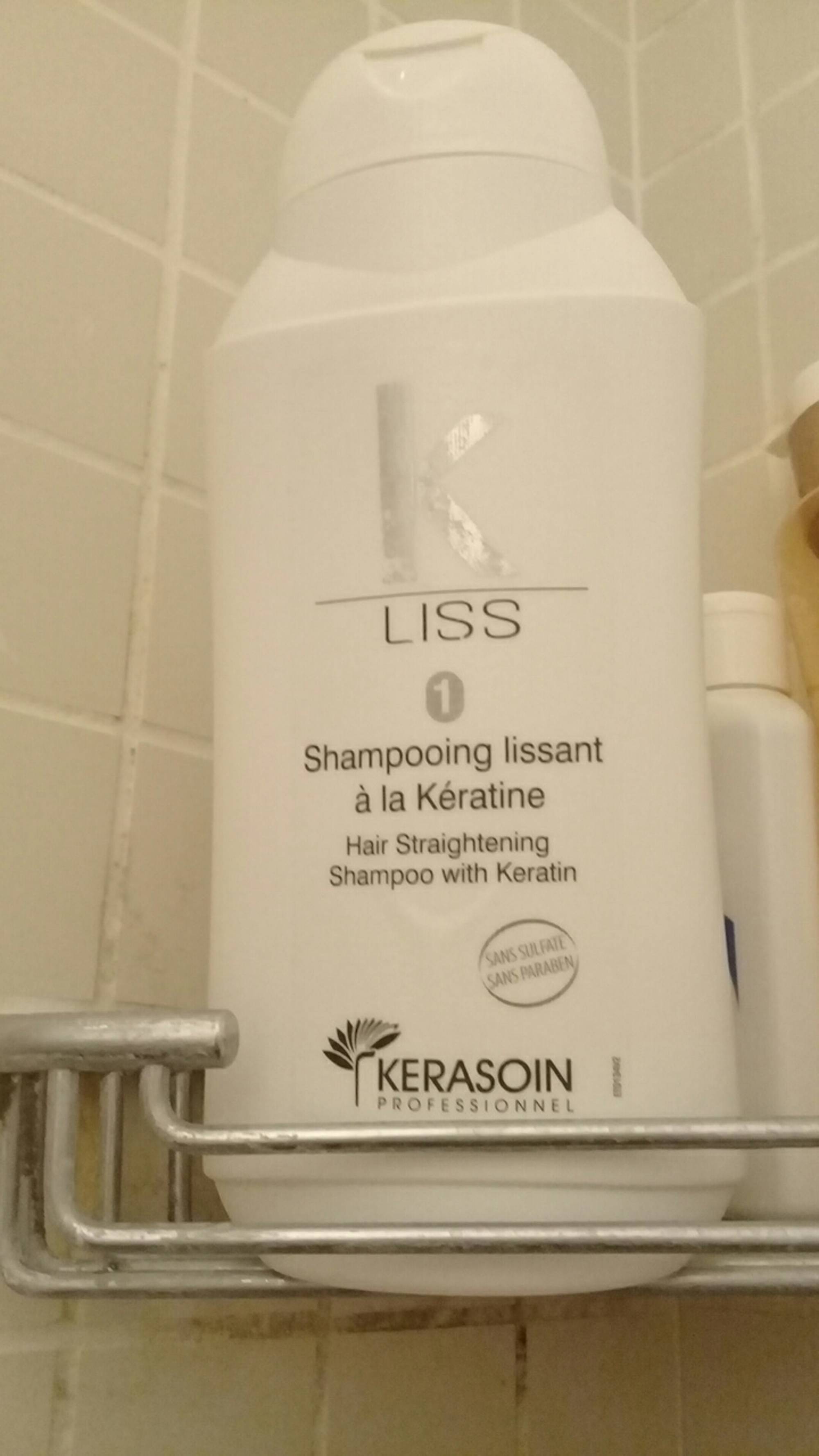KERASOIN - K-Liss - Shampooing lissant à la kératine