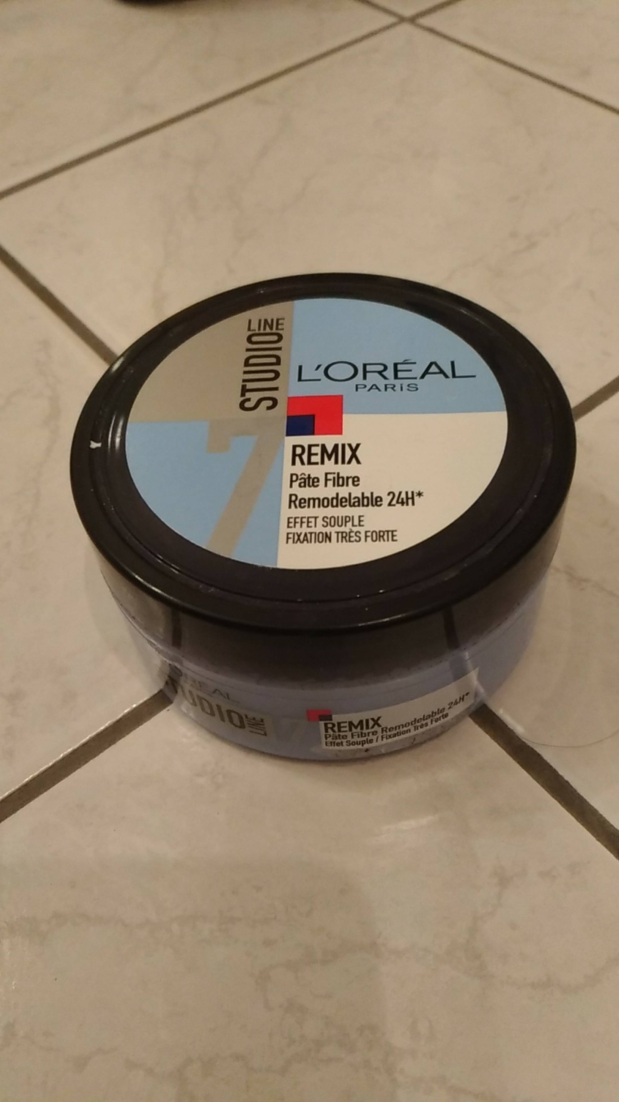 L'ORÉAL - Line studio remix - Pâte fibre remodelable 24h 