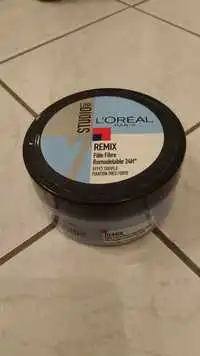 L'ORÉAL - Line studio remix - Pâte fibre remodelable 24h 