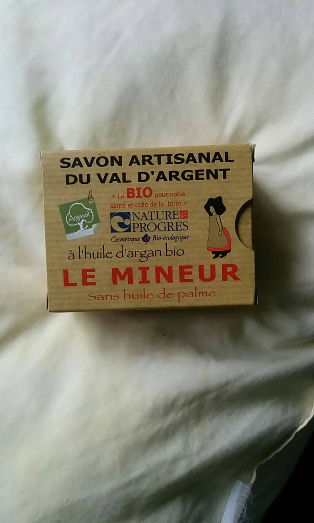 ARGASOL - Le mineur - Savon artisanal du val d'argent bio