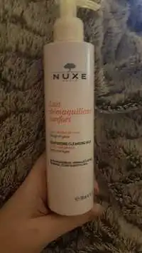 NUXE PARIS - Lait démaquillant confort