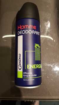 CASINO - Energie - Déodorant homme 24h