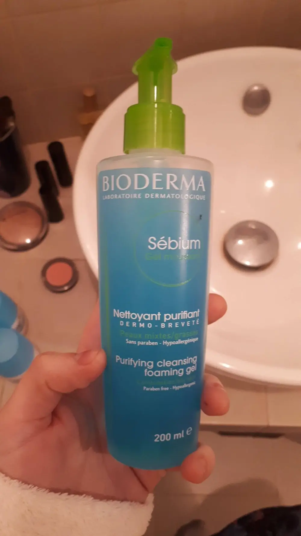 BIODERMA - Sébium - Gel moussant