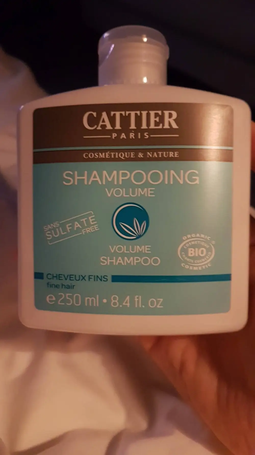 CATTIER - Shampooing volume bio