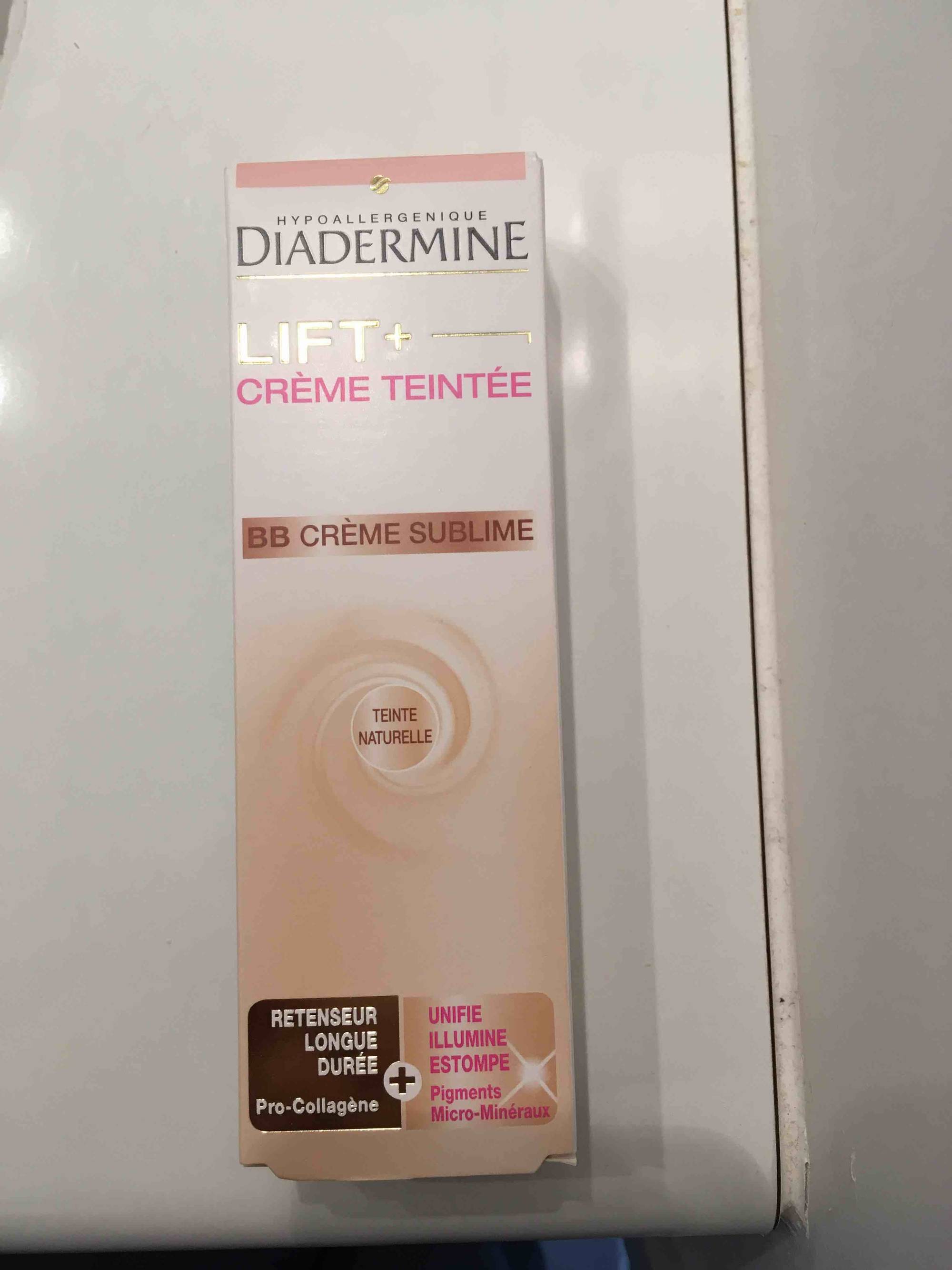 DIADERMINE - Lift + crème teintée - BB crème sublime