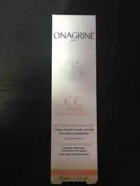 ONAGRINE - CC crème - Soin perfecteur de teint