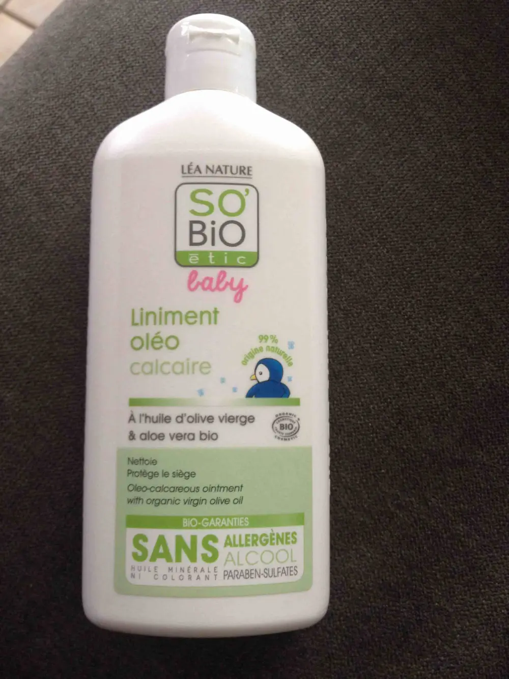 LÉA NATURE - So'bio étic Baby - Liniment oléo calcaire