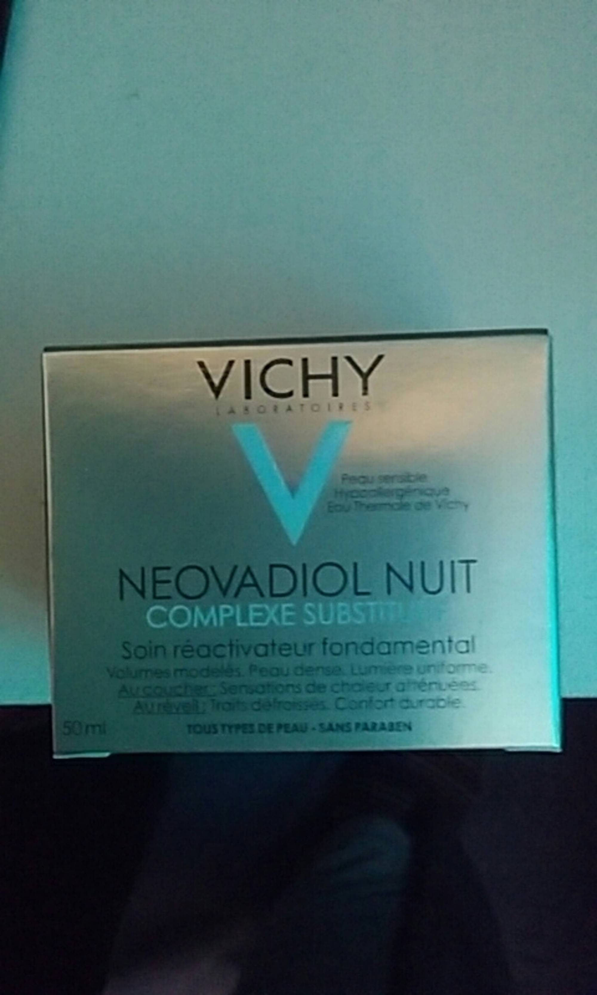VICHY - Neovadiol nuit - Complexe substitutif Soin réactivateur fondamental 