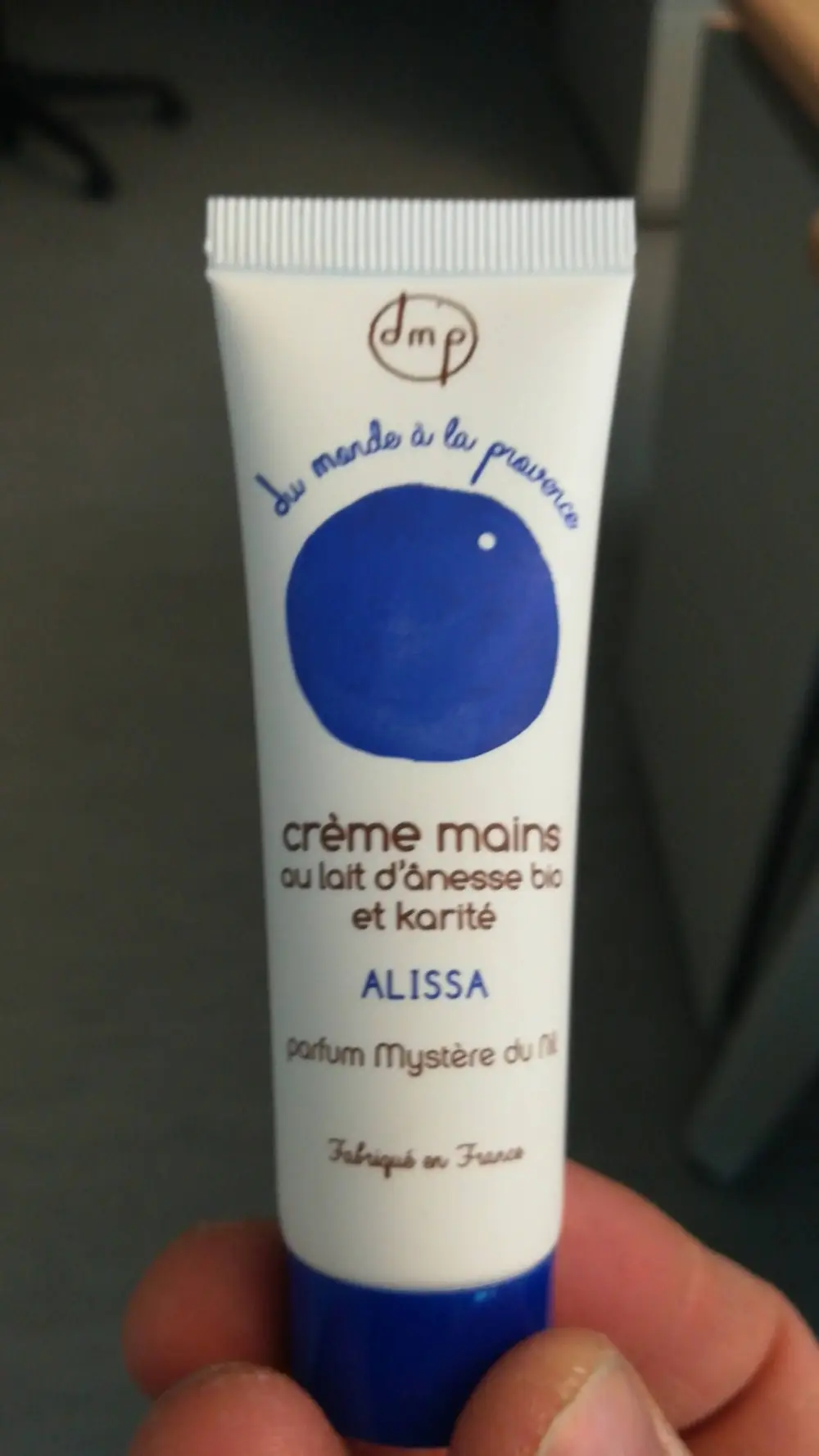 DMP DU MONDE À LA PROVENCE - Alissa - Crème mains au lait d'ânesse bio et karité