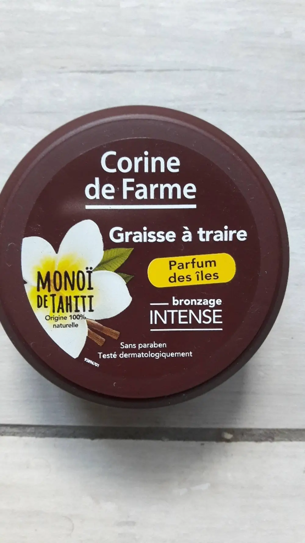 CORINE DE FARME - Graisse à traire - Bronzage intense