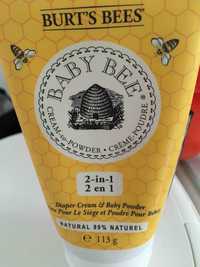 BURT'S BEES - Baby bee - Crème poudre 2 en 1
