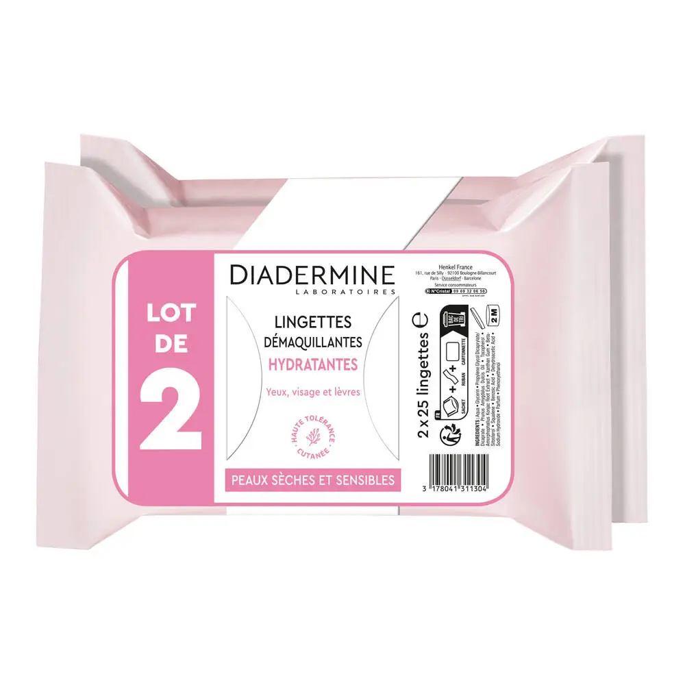 DIADERMINE - DIAD LINGETTES HYDRA L2