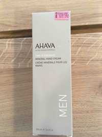 AHAVA - Men - Time to energize - Crème minérale pour les mains