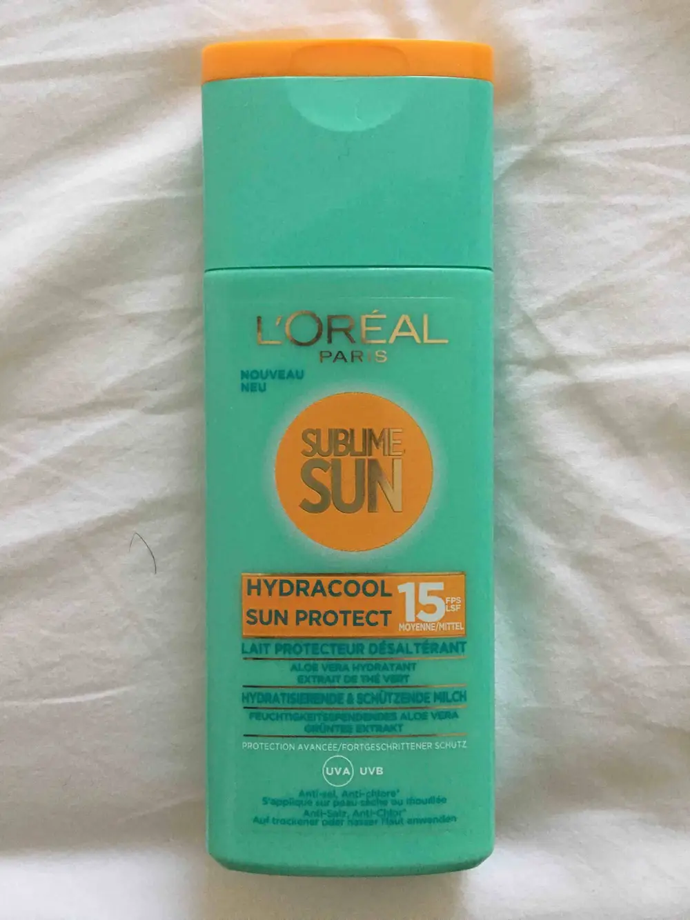 L'ORÉAL - Sublime sun FPS 15 - Lait protecteur désaltérant