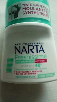 NARTA - Freshissime  - Anti-transpirant efficacité 48h