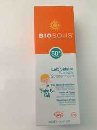 BIOSOLIS - Baby & kids - Lait solaire 50+ SPF/FPS