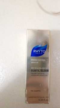 PHYTO PARIS - Subtil elixir - Intense nutrition shine oil pre-shampoo