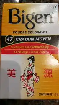 BIGEN - Poudre colorante 47 châtain moyen