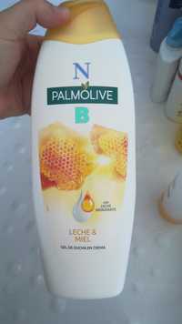 PALMOLIVE - Gel de ducha en crema - Leche & miel