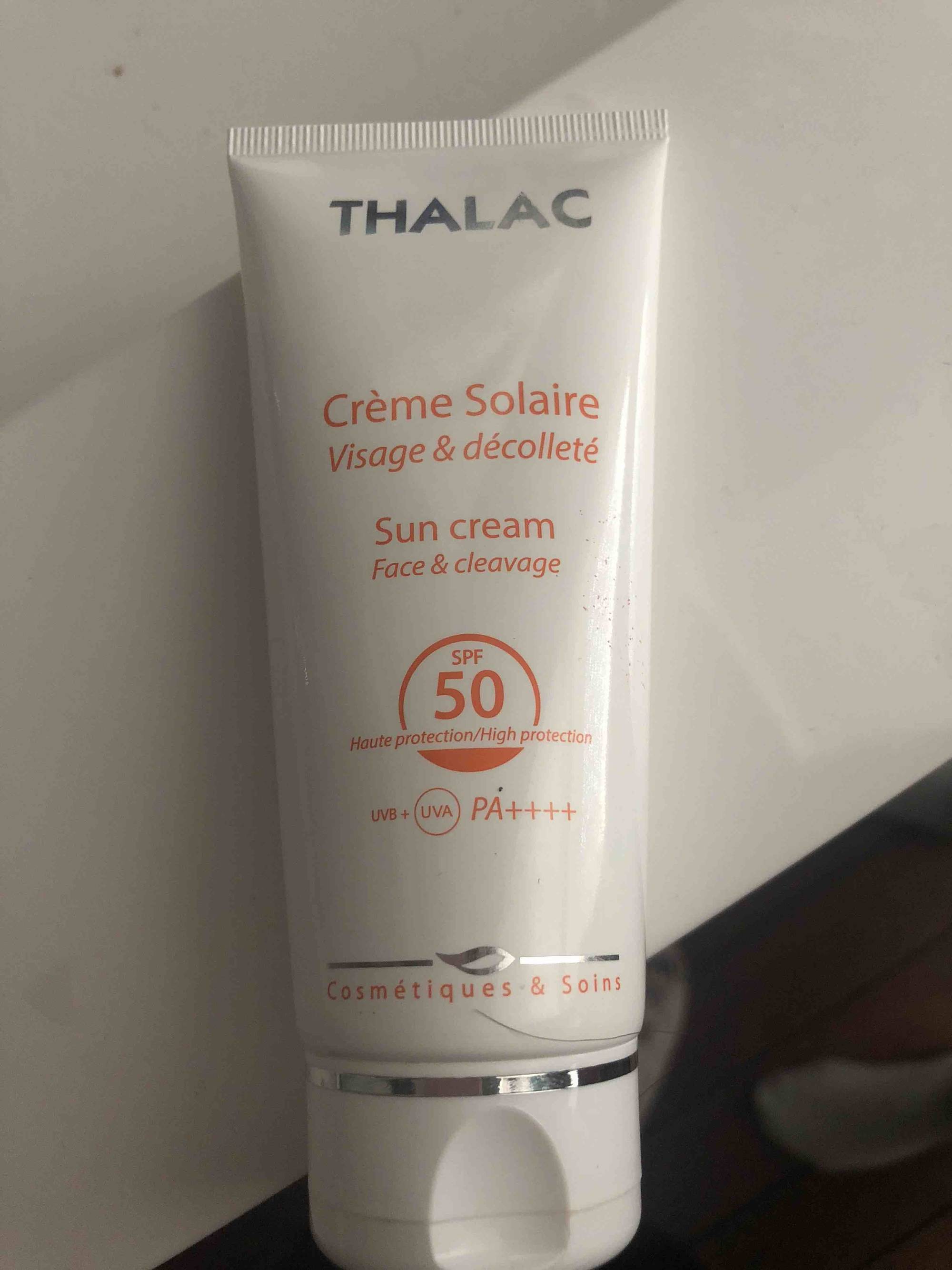THALAC - Crème solaire haute protection 50 Spf