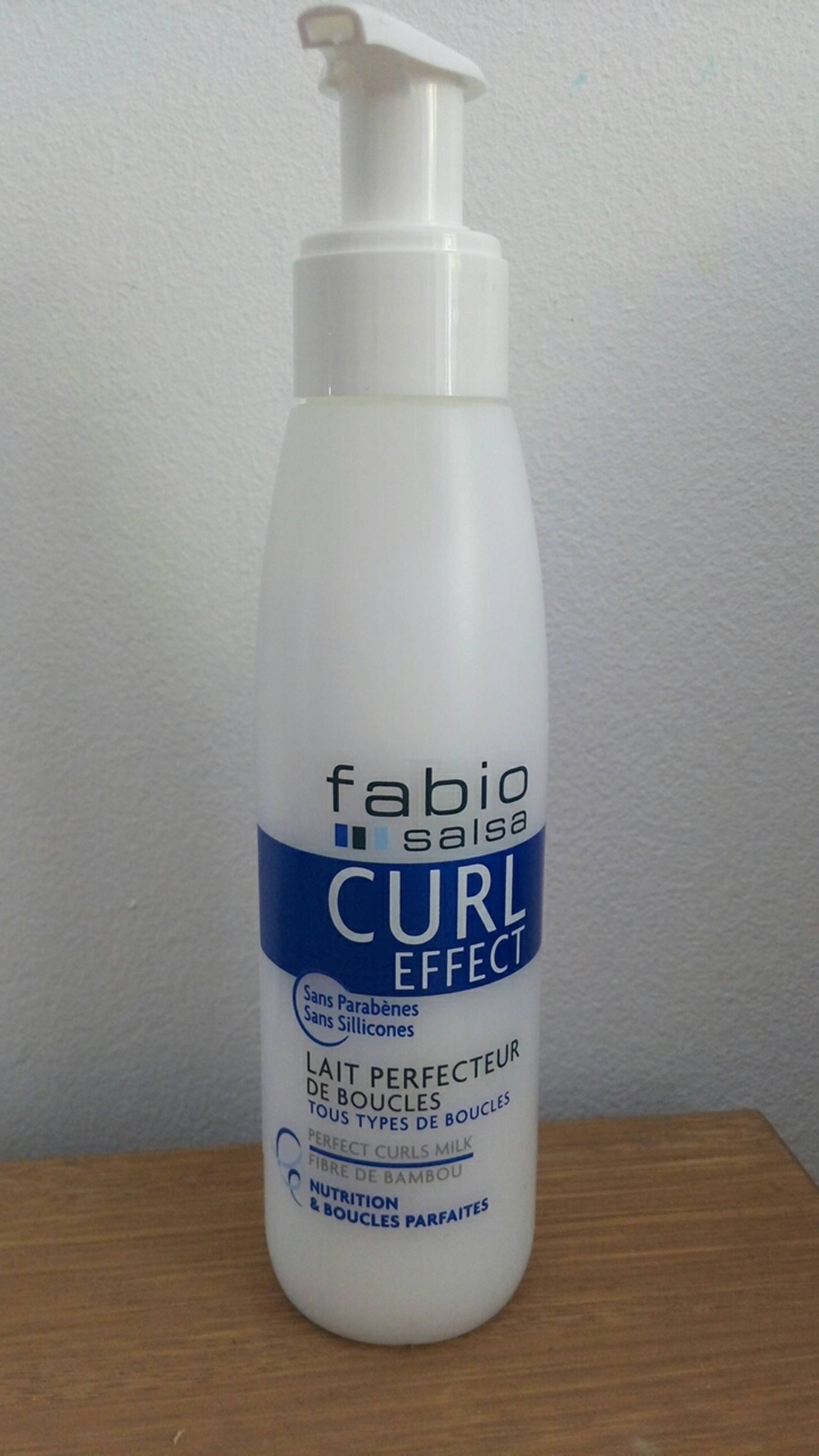 FABIO SALSA - Curl effect - Lait perfecteur de boucles