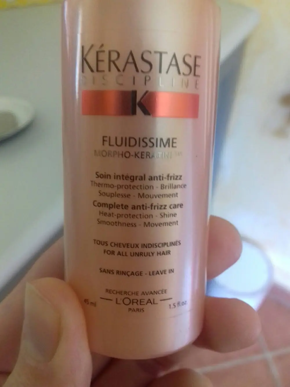 KÉRASTASE - Discipline Fluidissime morpho-kératine - Soin intégral anti-frizz