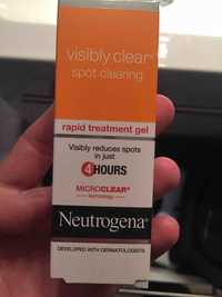 NEUTROGENA - Visiblyl clear spot cleaning - Rapid treatment gel