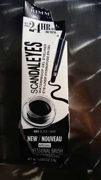 RIMMEL - Scandaleyes - Waterproof gel eyeliner