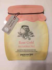 PAPA RECIPE - Rose Gold Honey mask