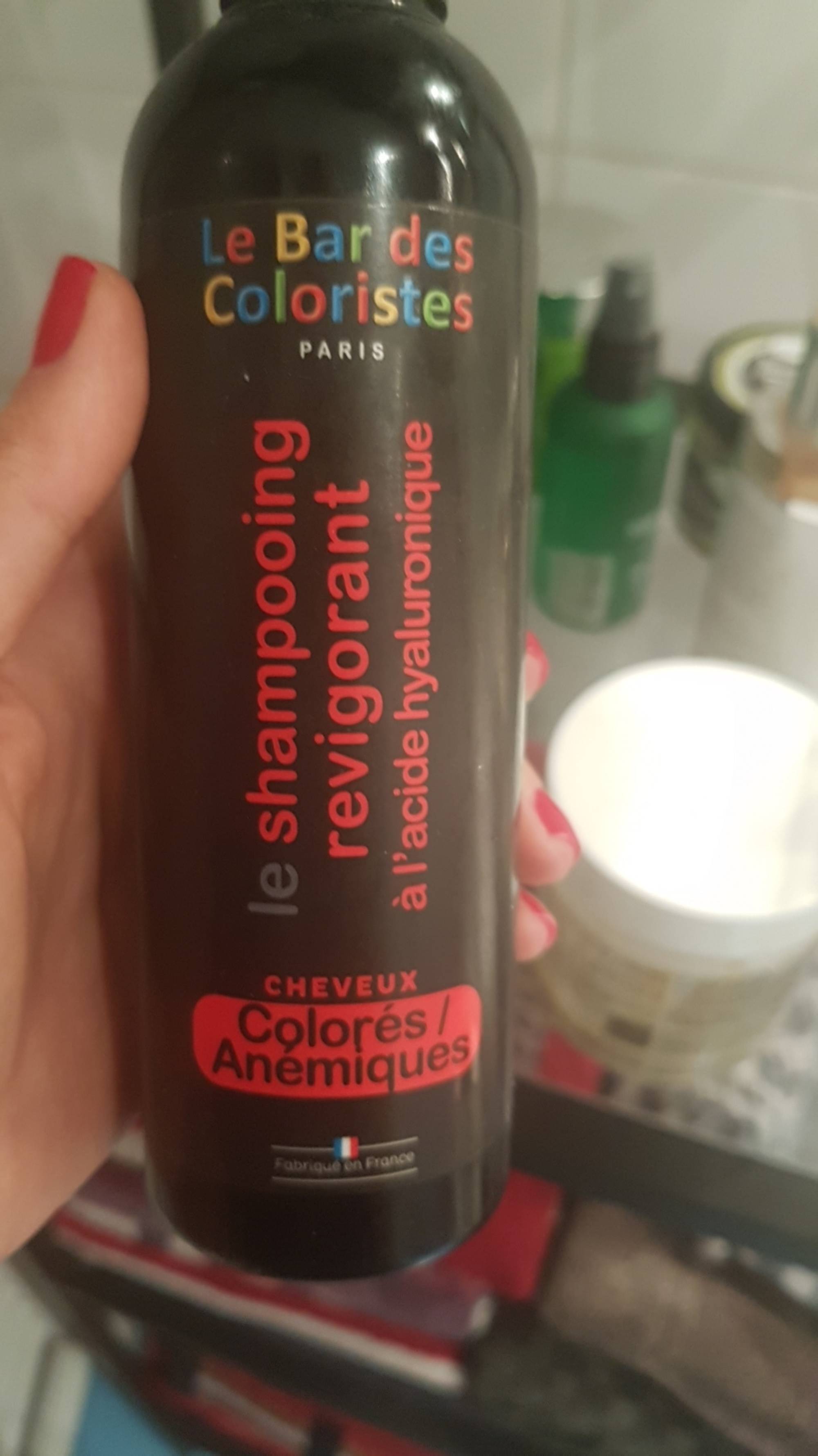 LE BAR DES COLORISTES - Le shampooing revigorant à l'acide hyaluronique