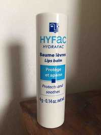 HYFAC - Hydrafac - Baume lèvres protège et apaise