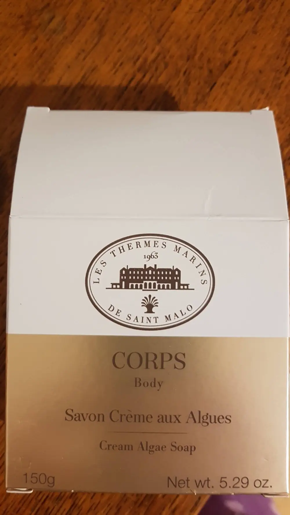 LES THERMES MARINS DE SAINT MALO - Corps - Savon crème aux Algues