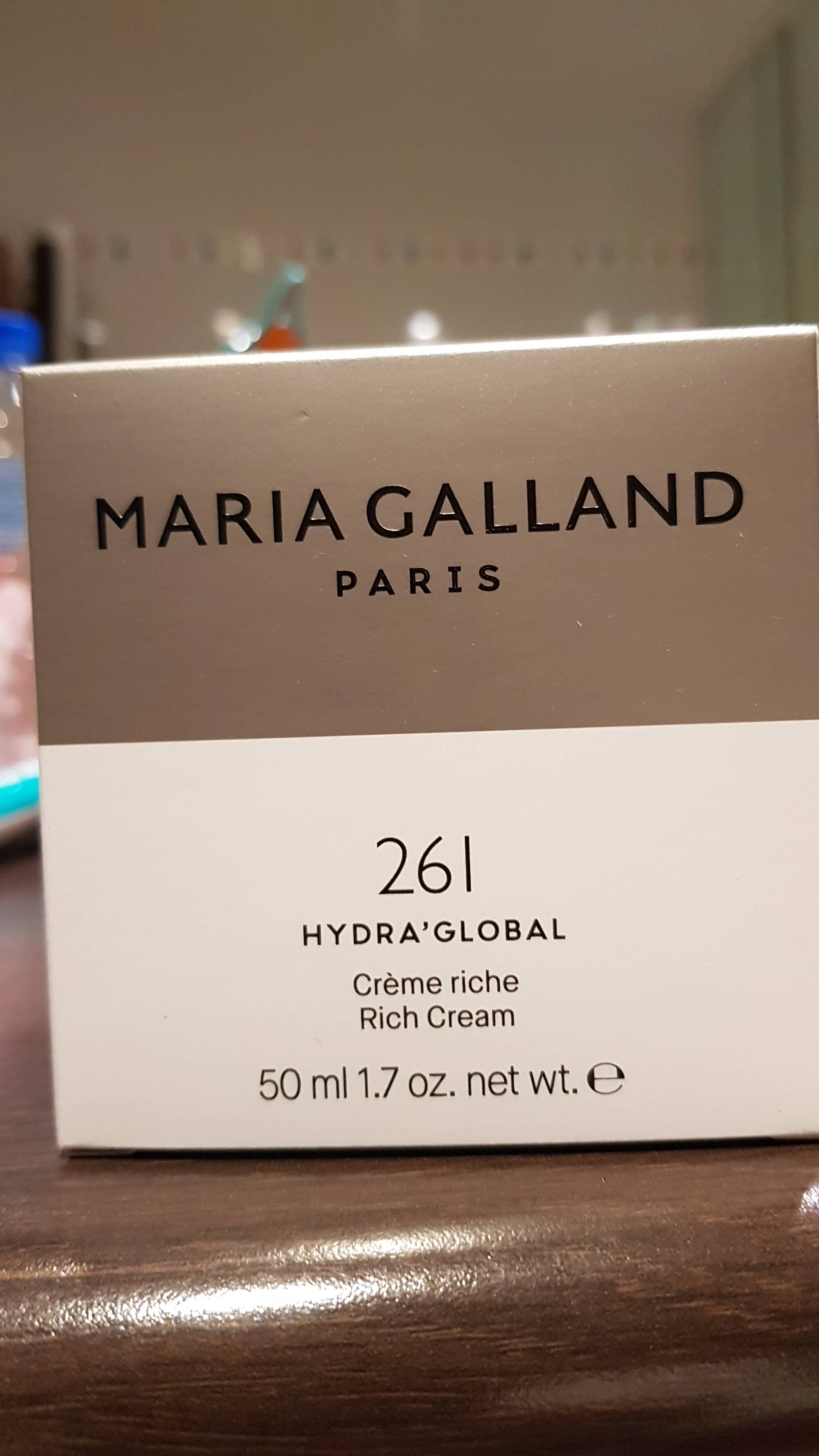 MARIA GALLAND - 261 Hydra'global - Crème riche