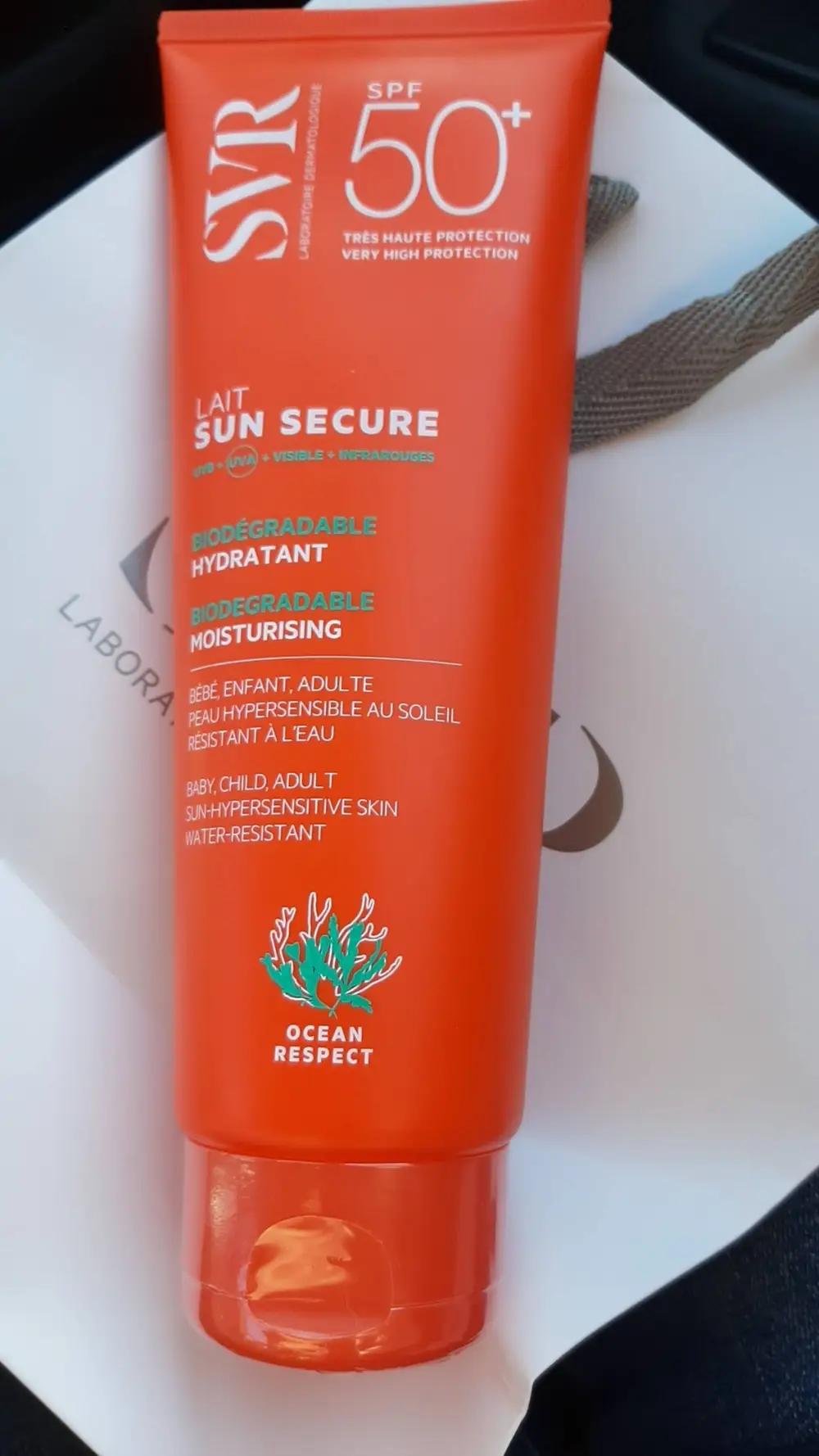 SVR - Lait sun secure hydratant SPF 50